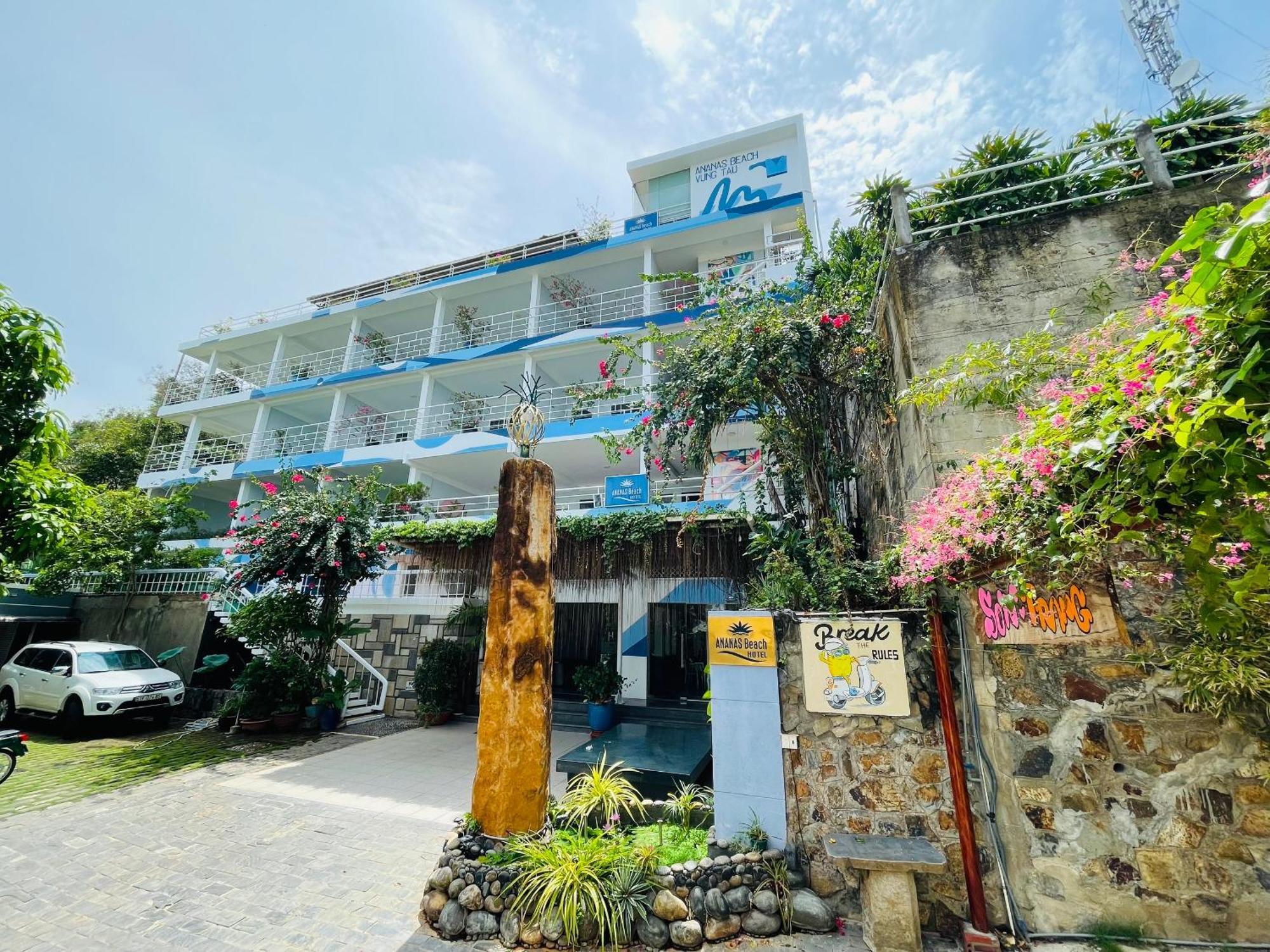 Ananas Beach Hotel Vung Tau Exterior foto